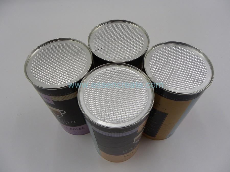 Paper Cans with Exhaust Valves