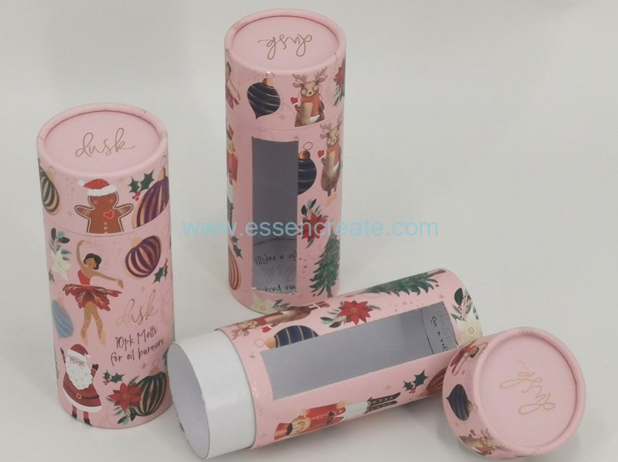 Pencereli Mum Paketleme Kabı Pencereli Mum Paketleme Kabı