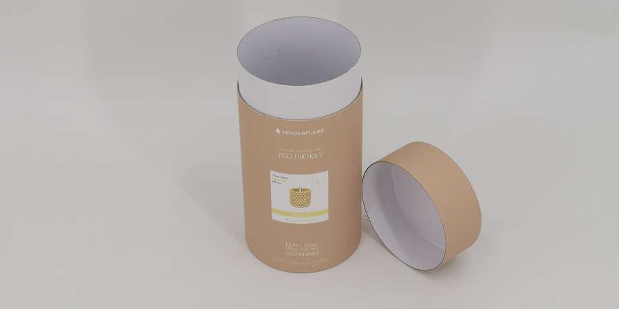 tealight mum paketleme tüp kutusu