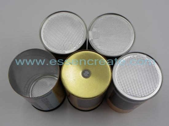 Coffee Paper Cans with Exhaust Valves