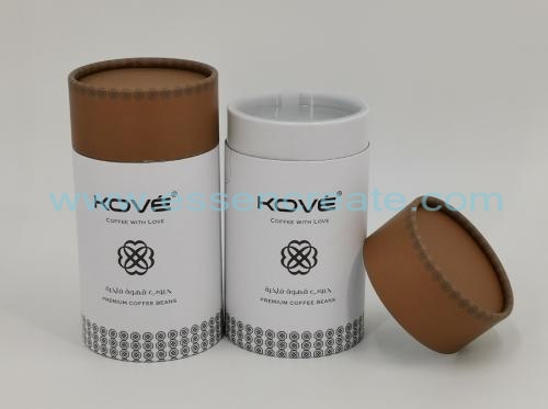 Coffee Beans Packaging Paper Cardboard Canister