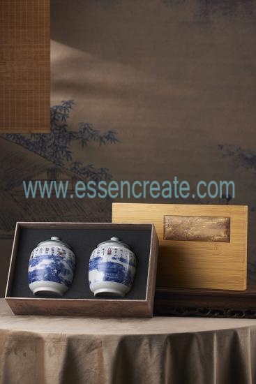 Ceramic Pot Double Gift Box Packaging