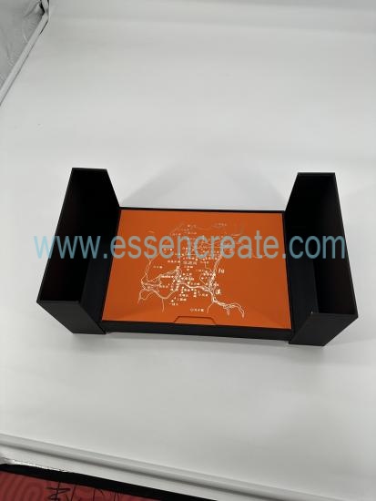 Custom High-End Clamshell Tea Gift Box Inside Small Box