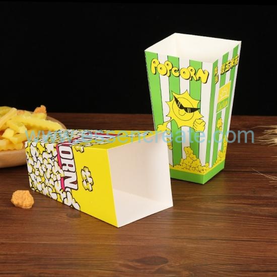 Popcorn Bucket Disposable Take-away Packaging Buckets