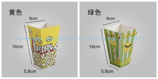 Popcorn Bucket Disposable Take-away Packaging Buckets