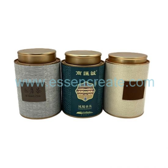 Custom Straw Tea Canister