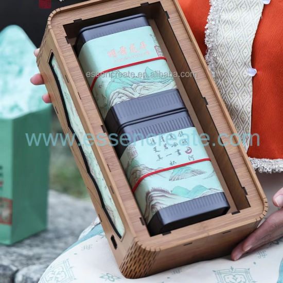Custom Wooden Tea Packaging