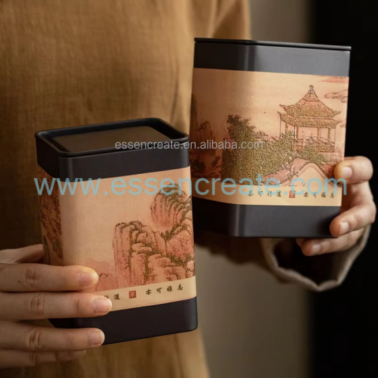 Custom Wooden Tea Packaging
