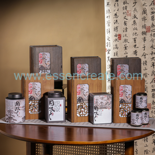 Custom Wooden Tea Packaging